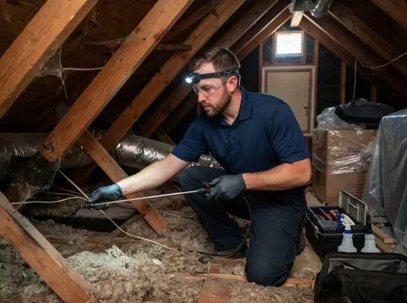 Brown Recluse and Attic Creeping Pest Eradication in Fort Worth, TX