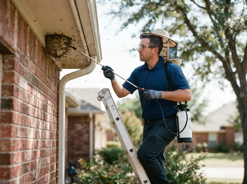 Stinging Insect and Paper Wasp Colony Removal in Fort Worth, TX