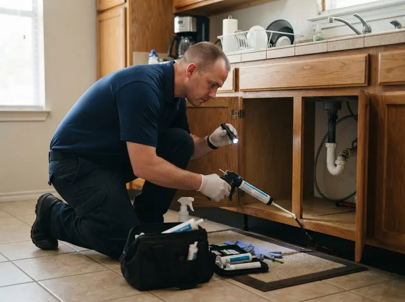 Targeted Indoor Cockroach Remediation in Fort Worth, TX